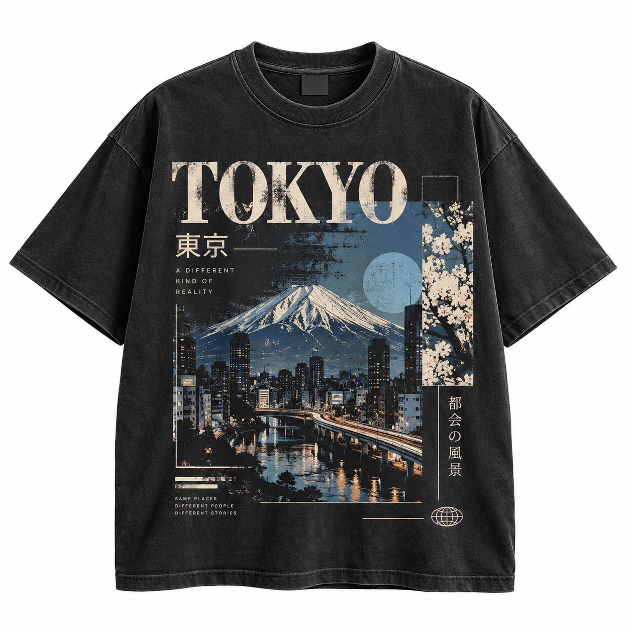 Unisex Tokyo Night Graphic Tee