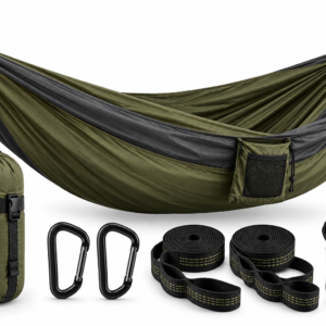 Lightweight Camping Hammock with Tree Straps
